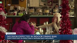 Ruling possible Tuesday that could open up Michigan restaurants & bars