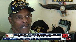 Army veteran writes poems to cope with PTSD