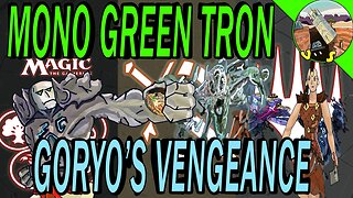 Mono Green Tron VS Goryo's Vengeance｜New March of Machines Upgrades! ｜Magic the Gathering Online Modern League Match