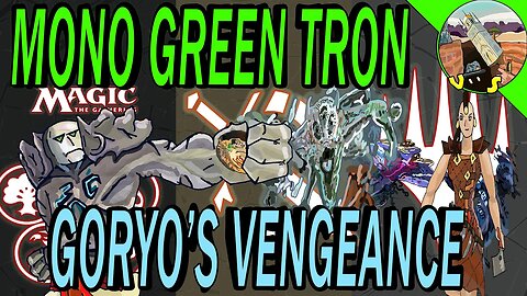 Mono Green Tron VS Goryo's Vengeance｜New March of Machines Upgrades! ｜Magic the Gathering Online Modern League Match