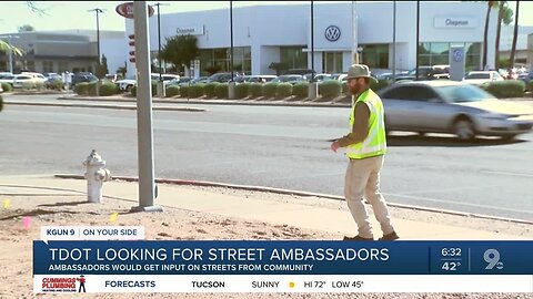 Tucson Department of Transportation and Mobility to hire street ambassadors