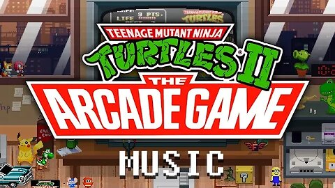 Teenage Mutant Ninja Turtles II: The Arcade Game (NES) Scene 2-2 - SoHo Sewer System