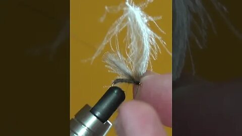 CDC Caddis, simple dry fly tying