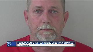 Green Bay Area Public School District employee charged with possession of child porn