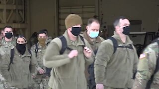 Idaho National Guard departs for Washington D.C. and the presidential inauguration