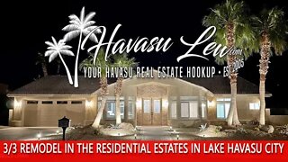 Lake Havasu Remodel in The Residential Estates Area 2150 Eagle Dr MLS 1023655