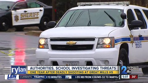 Threats made against St. Mary's Co. Public Schools on 1 year anniversary of Great Mills shooting