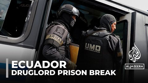 Ecuador declares state of emergency, curfew after druglord escapes prison
