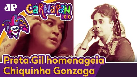 Preta Gil homenageia Chiquinha Gonzaga em bloco do RJ