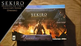 Sekiro: Shadows Die Twice Collector's Edition (Unboxing)