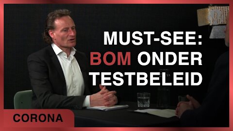 Must-see: Bom onder testbeleid - Frank Stadermann met Jeroen Pols