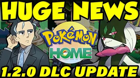 BIGGEST POKEMON NEWS ALL YEAR! Pokemon Scarlet Violet DLC / Official Pokemon Reveals / Pokemon Home