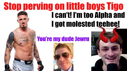 Day 120 of boylover Rigo lawsuit - Tom Aspinall exposes him for being gay + I'm Jesse ON FIRE's dude