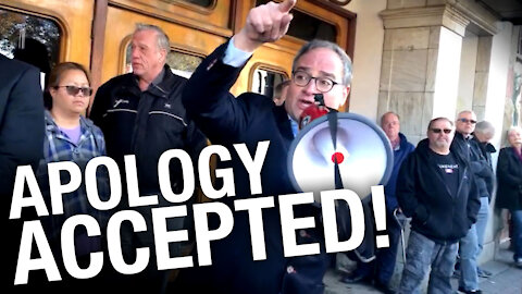 APOLOGY ACCEPTED! We fought deplatforming — and we won against the cancel culture mob!