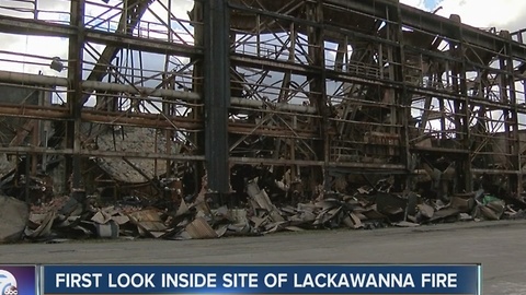 First look inside Bethlehem Steel after massive fire