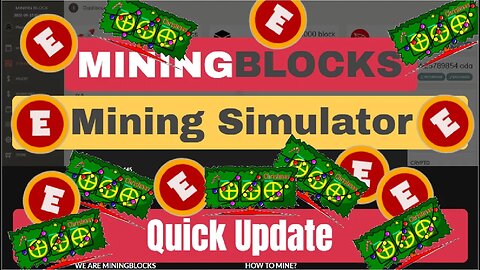 Mining Blocks Mining Simulator Update , Earn Free Crypto