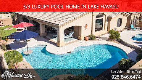 😎3/3 Luxury Pool Home with Dual RV Garages😎
