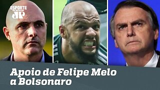 OLHA o que Palmeiras falou do apoio de Felipe Melo a Bolsonaro