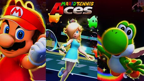 Mario Tennis Aces - ALL SPECIAL SHOTS (All 9 Characters in Demo)