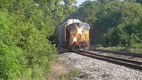 CSX I138 Intermodal Train from Lodi, Ohio July 22, 2023