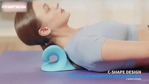 Unique Pain Relief Neck Stretcher Massager