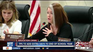 TPS to add extra days to end of school year