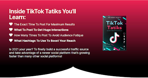 Tiktok Tatiks - How to build and grow a successful Tik Tok Account and make it profitable.