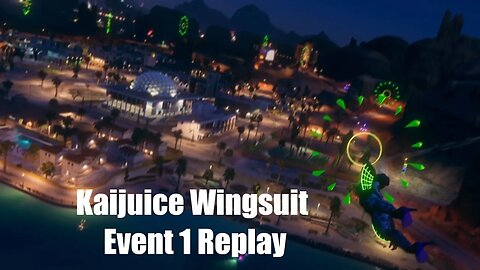 SAINTS ROW Kaijuice Wingsuit Event 1 Replay