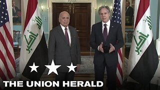 Secretary of State Blinken Meets with Iraqi Foreign Minister Hussein