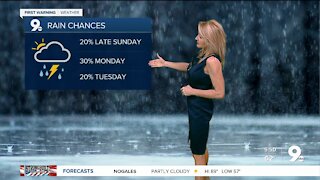 Cooler air and a chance for rain coming