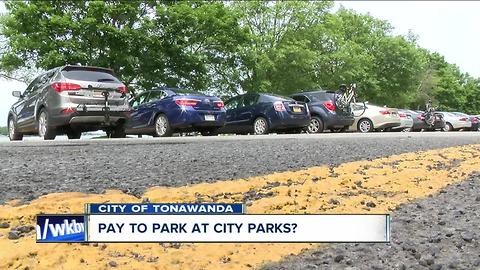 City council discusses charging a parking fee at parks