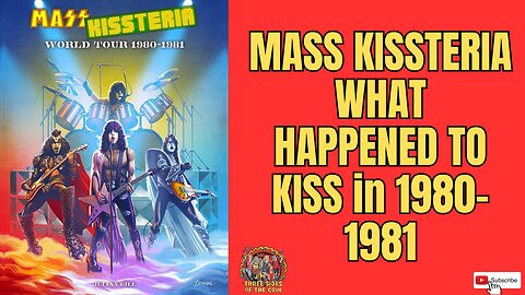 MASS KISSTERIA a Book that Looks into KISS During the Crazy Years of Change, 1980 and 1981. #kiss