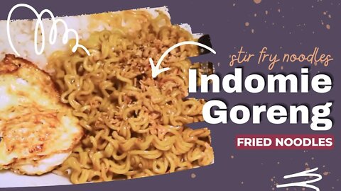 ASMR Indomie Goreng | ASMR Indonesia #asmr #youtube #indomie