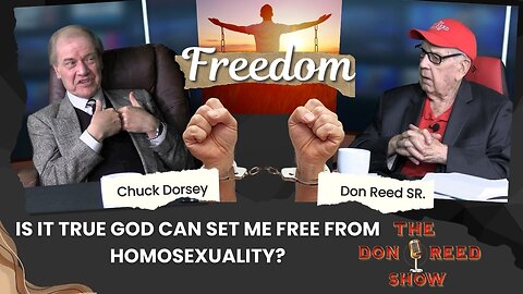 IS IT TRUE GOD CAN SET ME FREE FROM HOMOSEXUALITY?