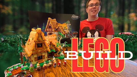 We Built the EPIC Snow White LEGO Cottage!