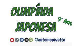 Olimpíada Japonesa - Produtos Notáveis - 9º Ano