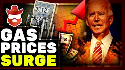 Joe Biden LAUGHS As Gas Prices SKYROCKET 40% & Accepts ZERO Responsibility