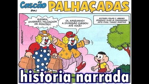 Cascão em-Palhaçadas | Gibis do Rapha