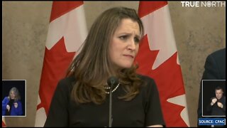 Deputy Canadian PM: Bank Accounts Of Those Who Donated To Freedom Convoy Have Been Frozen