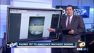 Padres yet to announce Manny Machado signing