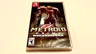 Metroid Prime Remastered - NINTENDO SWITCH - AMBIENT UNBOXING
