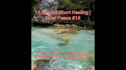 10 Second Short Healing Inner Peace | Meditation Music | Angel Guides | #18 #Meditation #shorts