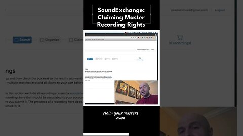 Claiming Royalties on Sound Exchange