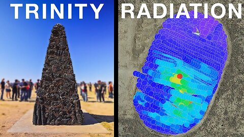 Mapping the Radiation of the Trinity Site