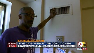 Public housing crisis: Residents living without air conditioning in CIncinnati