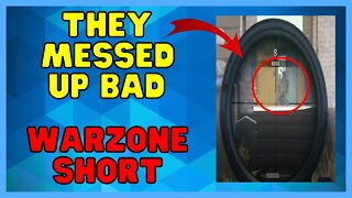 They Messed Up Bad 💀 | Warzone Shorts #shorts