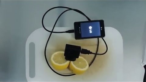 This Is What Happens When You Use Lemon Juice To Charge Your Phone