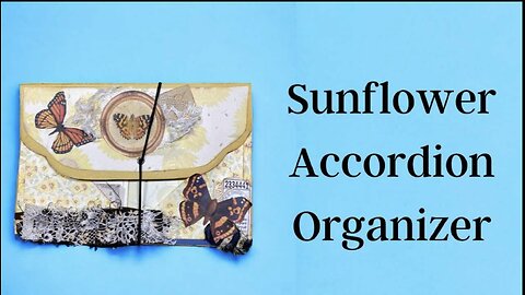Sunflower Accordion Organizer: The Secret Storage Solution