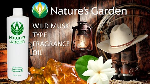 Wild Musk Type Fragrance Oil- Natures Garden