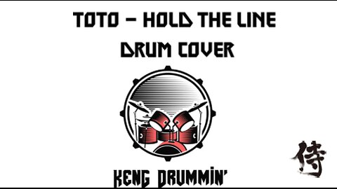 Toto - Hold The Line Drum Cover KenG Samurai